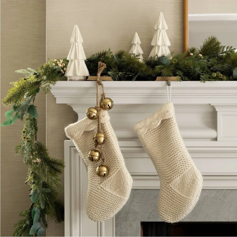 Studio McGee Threshold Decorative Hanging Bells Gold *NEW*